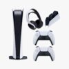مجموعه کنسول بازی سونی 5 به همراه هدست و پایه شارژر